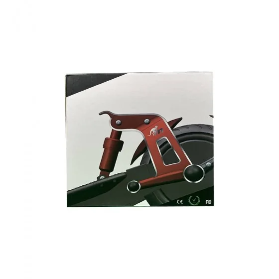 Suspension arrière Xiaomi  Monorim noir et rouge