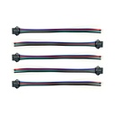 Câble prise JST 4 pin femelle x5pcs