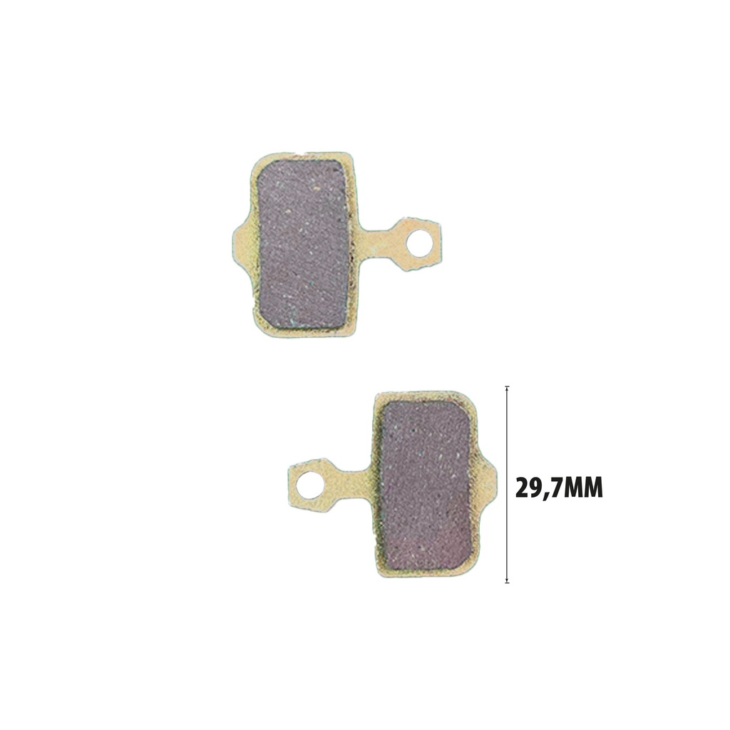 Plaquettes de freins métalliques Zero10x 11x Vsett 10+ Storm Thunder